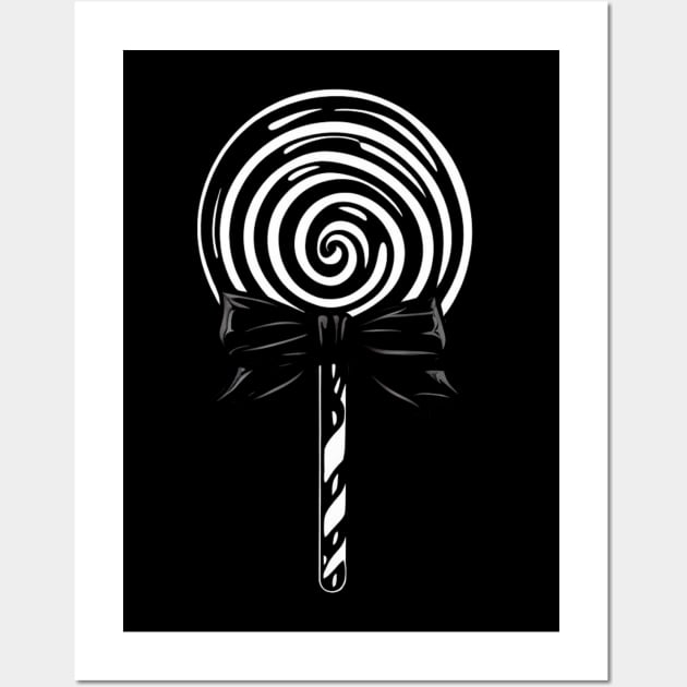 AI Art | Lollipop Wall Art by Malevolent Shop